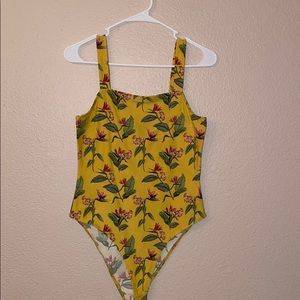 Sleeveless Nature Body Suit